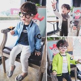 一两岁半男宝宝卫衣外套春装韩版0-1-2-3男童潮流个性开衫棒球服
