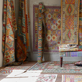 阿富汗手工编织羊毛Kilim民族风复古几何北欧现代地毯地垫挂毯