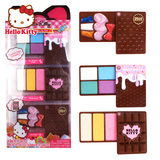 正品Hello Kitty凯蒂猫儿童过家家玩具巧克力公主化妆品彩妆盒