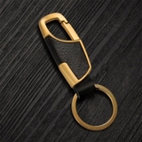 汽车钥匙扣创意男女士腰挂钥匙圈金属真皮钥匙链小车金属小礼品