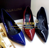 【皇冠信誉代购】STELLA LUNA专柜正品细高跟尖头婚鞋SLP315567