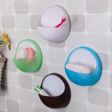 浴室吸盘皂盒 卫生间创意简约肥皂架香皂盒皂碟 厨房壁挂式沥水架