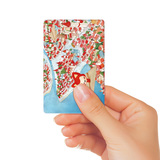 正版阿狸卡片式充电宝2500毫安移动电源 动漫可爱便携可放入钱包