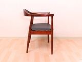 肯尼迪总统椅子经典设计师椅日式广岛椅实木休闲电脑椅靠背椅包邮