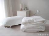 外贸日式三层加厚华夫格床笠防潮耐磨枕垫1.5/1.8米床上白色床罩