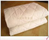 外贸日式绗缝透气防滑棉质床褥子床护垫1.5\1.8米床上可固定床垫
