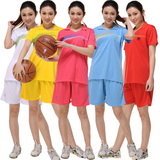 篮球服女套装篮球短袖比赛服训练服球衣女款定制篮球服印字印号