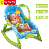 可折叠婴儿摇椅多功能电动宝宝安抚摇摇椅超越费雪玩具带声光音乐