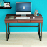 台式电脑桌家用简约现代笔记本学生桌办公桌写字台简易书桌带抽屉