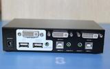 迈拓维矩MT-2102DL 2口自动USB KVM切换器 高清DVI接口KVM 配线