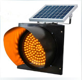 批发LED太阳能交通爆闪灯 太阳能黄闪灯 交通警示灯 道路口频闪灯