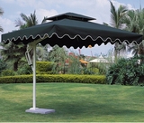 户外遮阳伞大型3米罗马伞庭院伞室外伞太阳伞岗亭花园沙滩伞 折叠