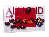 香港代购 日本明治 MEIJI ALMOND杏仁夹心巧克力173g 进口零食