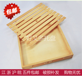 面包托盘木长方形实木托盘面包盘子展示盘烘焙木质托盘展柜托盘