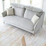 北欧宜家沙发 小户型布艺沙发客厅组合简约双人三人单人日式沙发