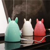 自由星创意可爱小兔子迷你USB加湿器学生宿舍办公室桌面静音车载