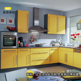 上海整体橱柜上门安装定制石英石不锈钢台面现代厨房免费测量