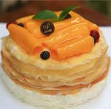 山山家烘焙蛋糕金华市区兰溪浦江配送蛋糕芒果千层cake新鲜水果