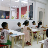 幼儿园实木桌椅早教培训班拼接课桌儿童桌椅套装宝宝游戏桌子椅子