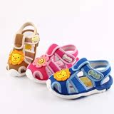 阿福贝贝儿童凉鞋 夏季男童鞋子1-2-3-4岁女童小孩小童布鞋婴幼儿