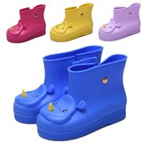 巴西小童雨鞋男童女童防滑宝宝儿童雨靴短筒水鞋小孩水靴春秋胶鞋
