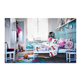 重庆宜家家居IKEA代购米隆儿童床可升缩加长床北欧公主床80x200cm