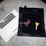 【预定】BIGBANG PU皮质单肩袋 带皇冠灯魔术贴 演唱会应援专用