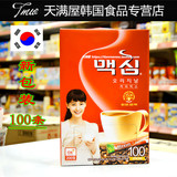 天满屋食品韩国进口麦鑫麦馨原味红色三合一Maxim咖啡100条1.2kg