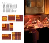 德国杜尼duni酒店婚庆宴会彩色加厚纸质西餐桌旗桌布0.4*24m棕红