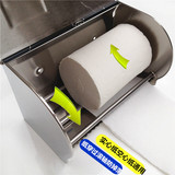 防水浴室不锈钢纸巾架厕纸架卫生间纸巾盒厕所卷纸盒创意 免打孔