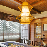 东南亚吊灯 现代新中式卧室度假村大厅灯具 简约酒店餐厅日式吊灯