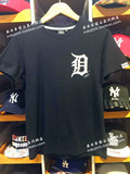 MLB专柜正品代购 16夏季黑白老虎头经典情侣款短袖T恤30300 30210