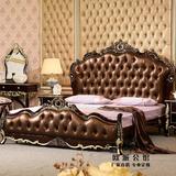 双人床实木床欧式公主床新古典布艺婚床美式法式床1.8米可定制