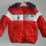 促销2件包邮反季低价杰米熊冬季男童装加绒棉衣外套854120201超值