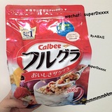 日本代购 卡乐比calbee水果麦片800g 干吃/泡牛奶