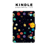 kindle保护套kpw123亚马逊电子书壳套原创星空个性彩色几何绚丽