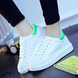 夏季新款女鞋白色韩版休闲帆布鞋女板鞋学生运动风跑步圆头小白鞋