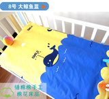 定做斜纹纯棉儿童床笠 单件 婴儿宝宝1.2米卡通棕垫床垫保护套