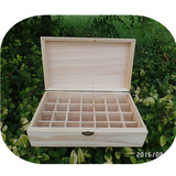 包邮28格精油盒 松木实木制精油收纳盒特价适用于多特瑞15ml精油