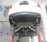 凯迪拉克CT6 SRX 汽车排气管改装双排四出阀门鼓跑车音消声器尾喉
