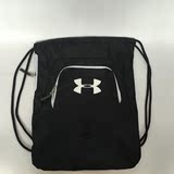 包邮UA安德玛户外纯色抽绳背包束口袋运动篮球跑步健身轻便背包