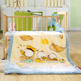 冬季云毯双层加厚拉舍尔毛毯婴儿绒毯宝宝儿童盖毯幼儿园午睡毯子