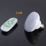 无线遥控智能LED灯泡 灵敏可隔墙无极调光调色调亮度E27节能灯泡