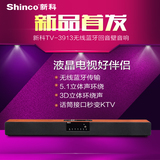 Shinco/新科 TV3913回音壁模拟5.1声道 壁挂电视音响家庭影院音箱