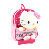 韩国代购进口正品hello kitty凯蒂猫公仔女童背包宝宝包包 书包现