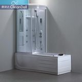 康利达淋浴房整体浴室沐浴3C钢化玻璃房特价长方形冲浪房带浴缸