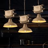 复古工业风吊灯餐厅客厅咖啡馆酒店变创意压器灯头个性吧台吊灯