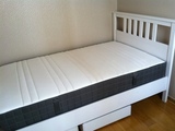 上海宜家代购 海沃格 袋装弹簧床垫, 硬型, 深灰色