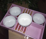 家和富贵碗青花瓷餐具骨质瓷高档婚庆礼品套装碗筷餐具日式新款