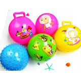 包邮伊诺特健身拍拍皮球婴幼儿童充气玩具水球卡通沙滩戏水彩色球